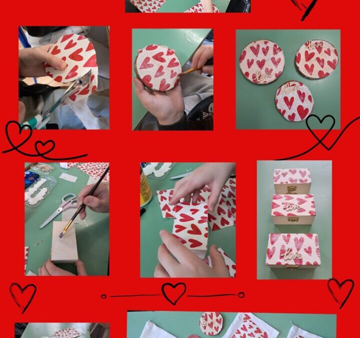 Valentinovo u znaku decoupagea