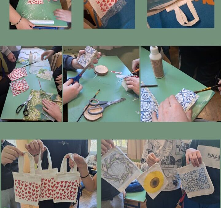 Kada kreativnost govori – osmaši obilježili Dan žena